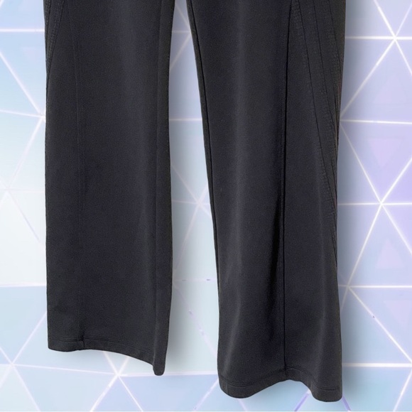 Adidas Solid Black Track Pants Size Medium Vintage Super Clean! - Picture 4 of 14